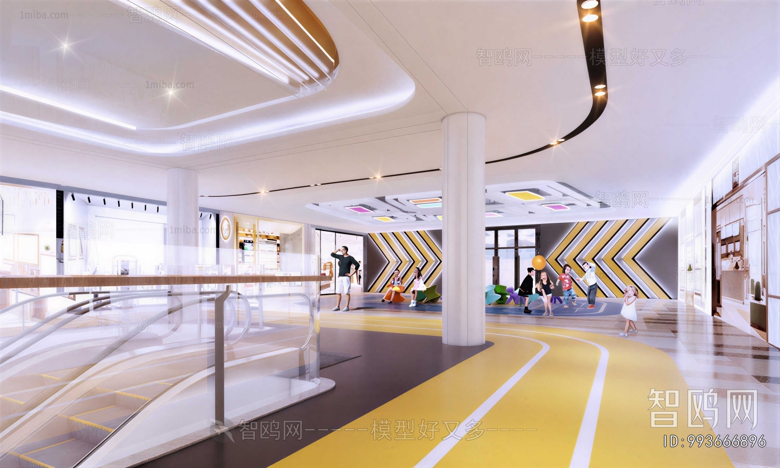 Modern Shopping Mall