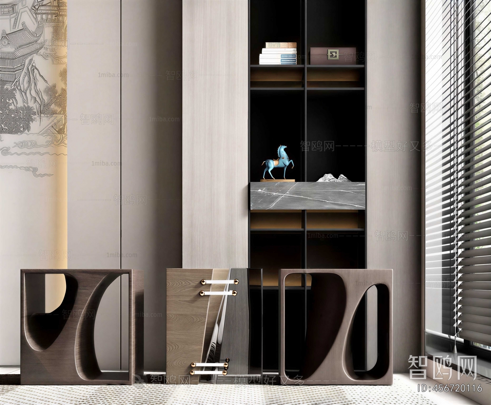 New Chinese Style Stool