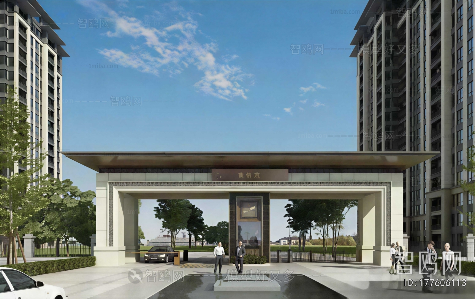 New Chinese Style Facade Element