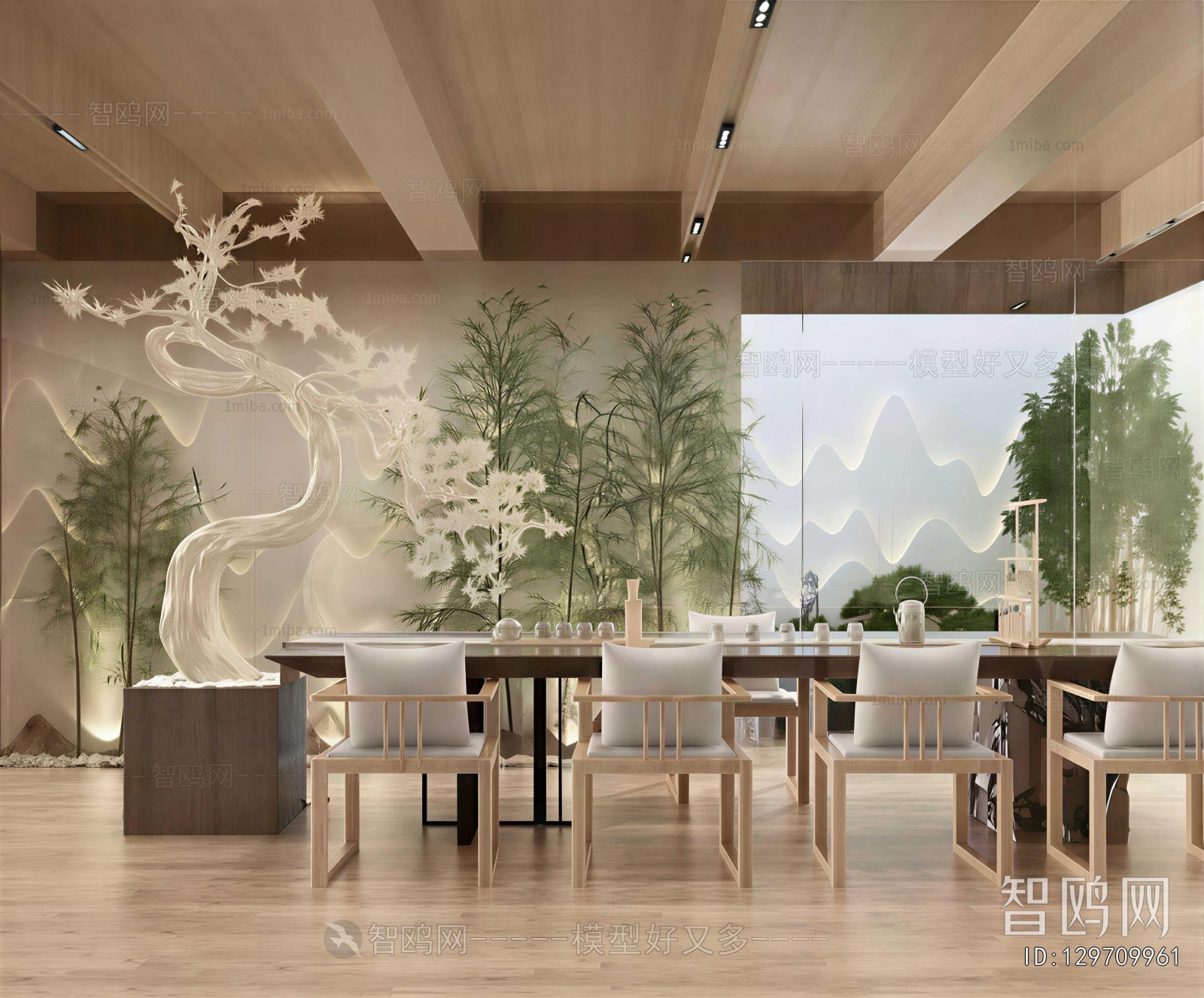 New Chinese Style Tea House