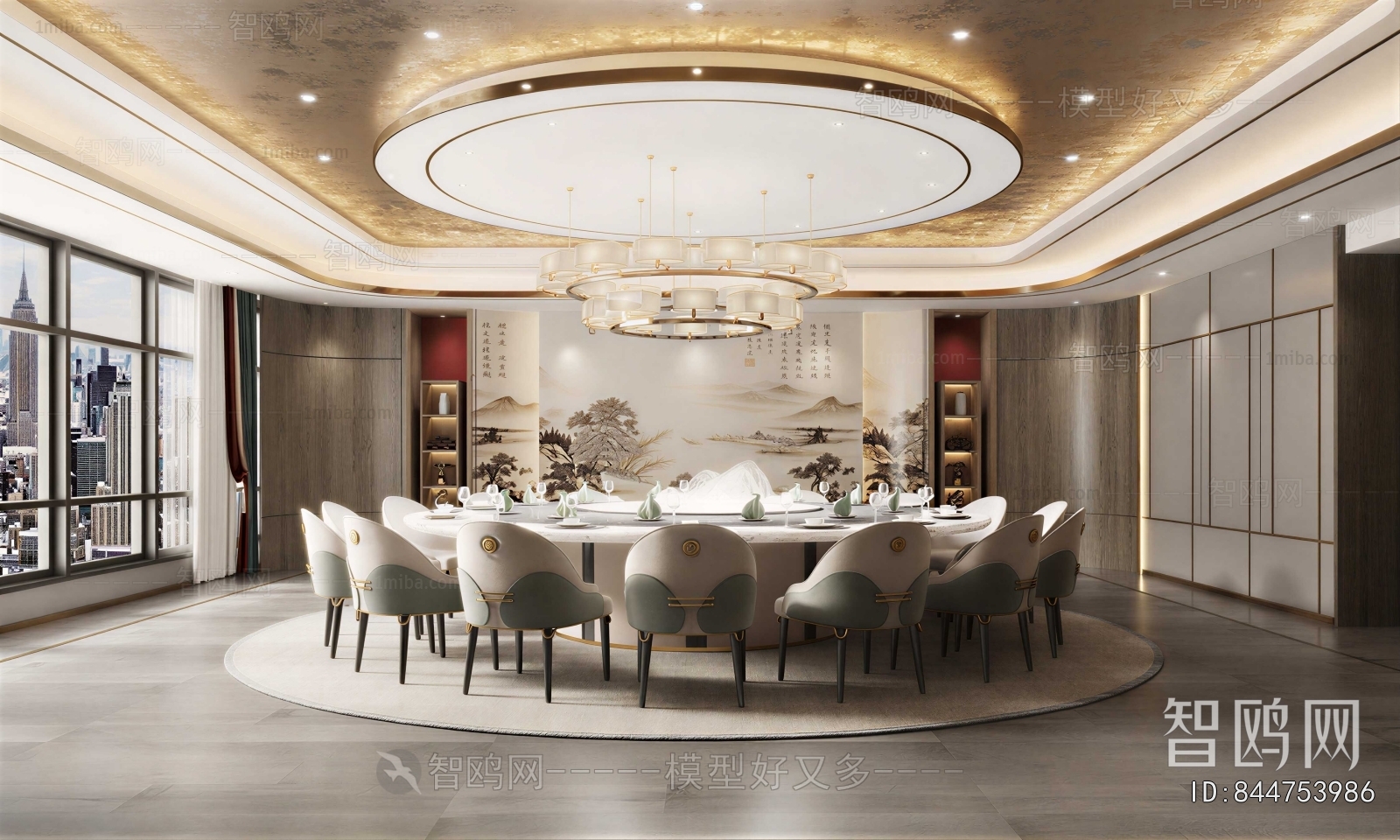 New Chinese Style Restaurant Box