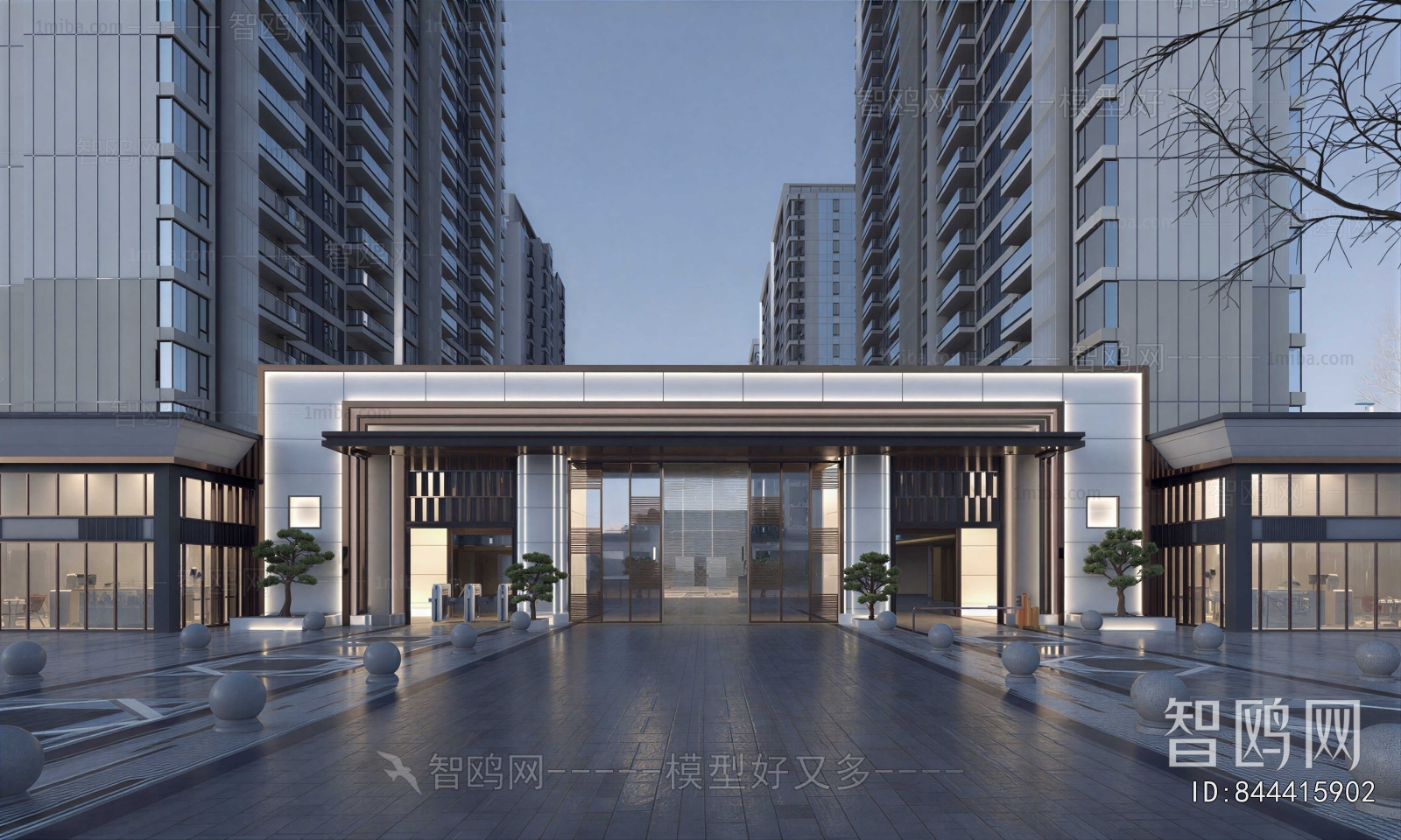 New Chinese Style Gate