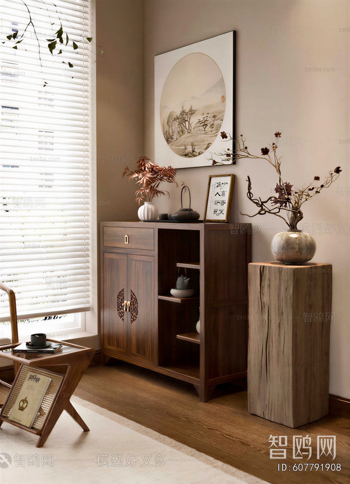 New Chinese Style Sideboard