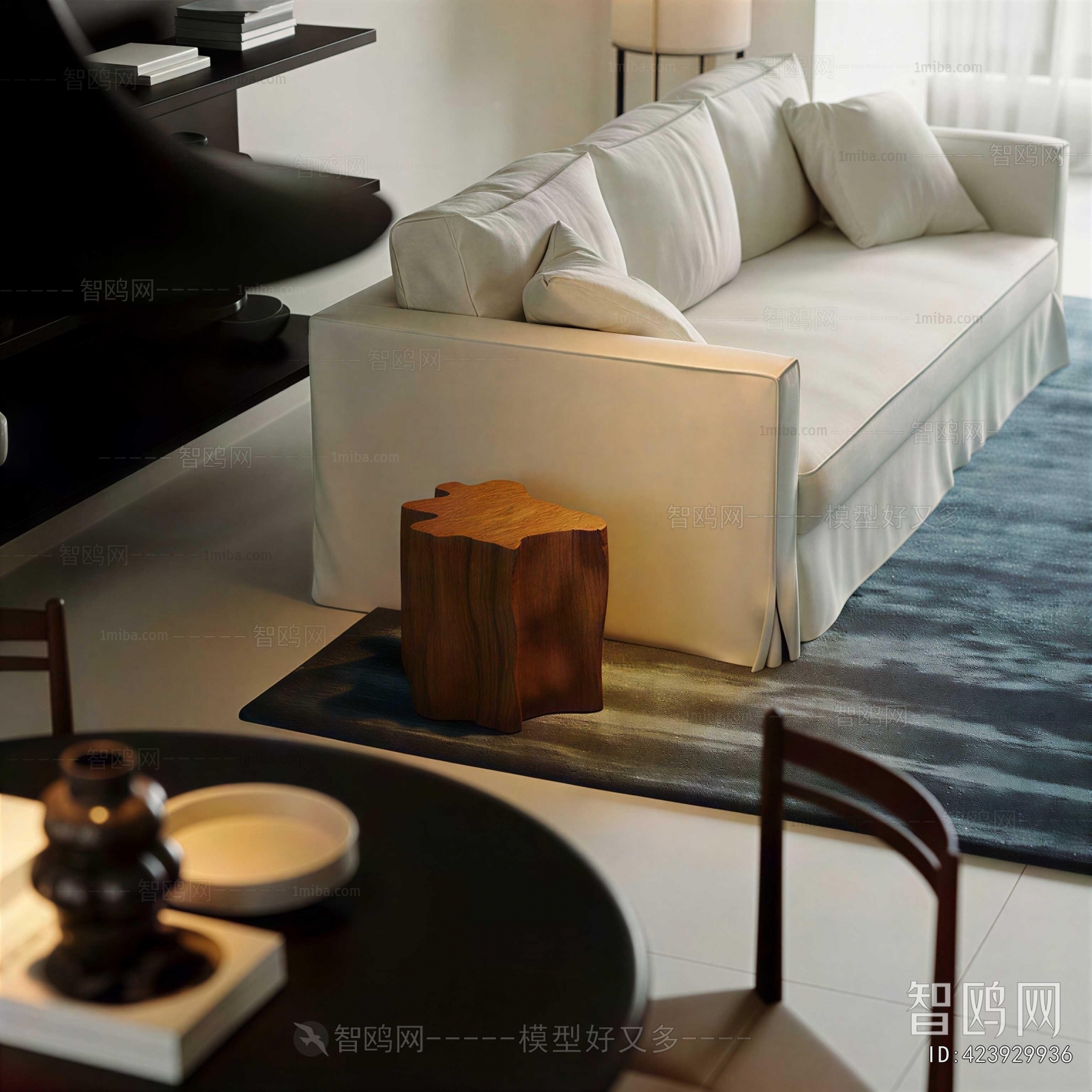 Modern Multi Person Sofa