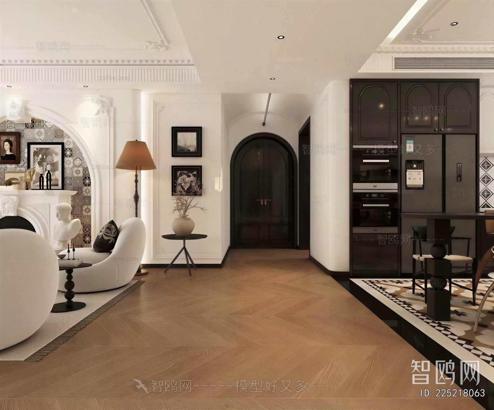 French Style A Living Room