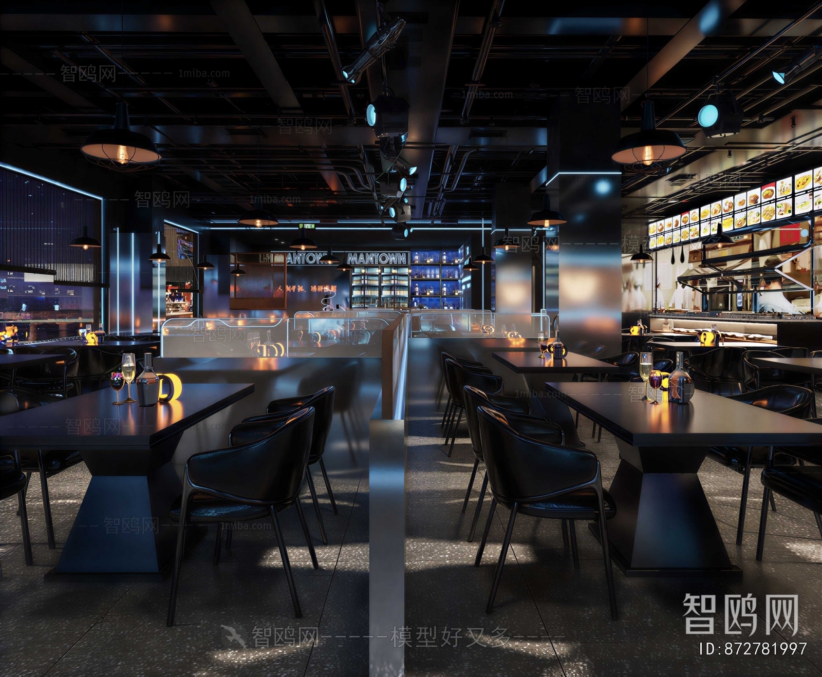 Industrial Style Restaurant