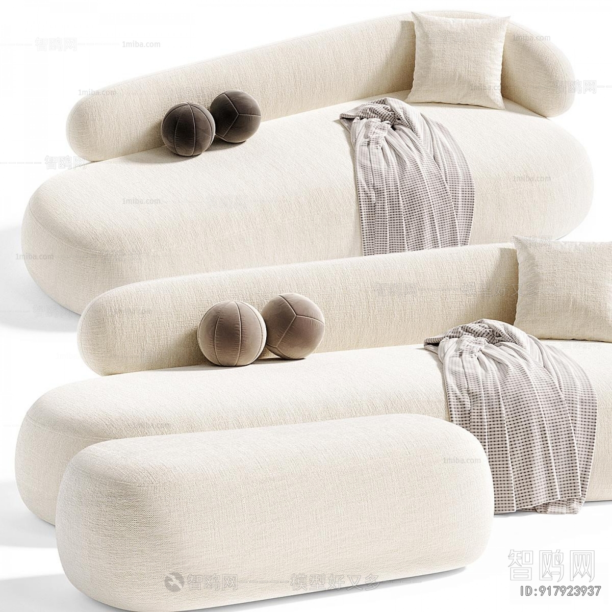 Modern Multi Person Sofa