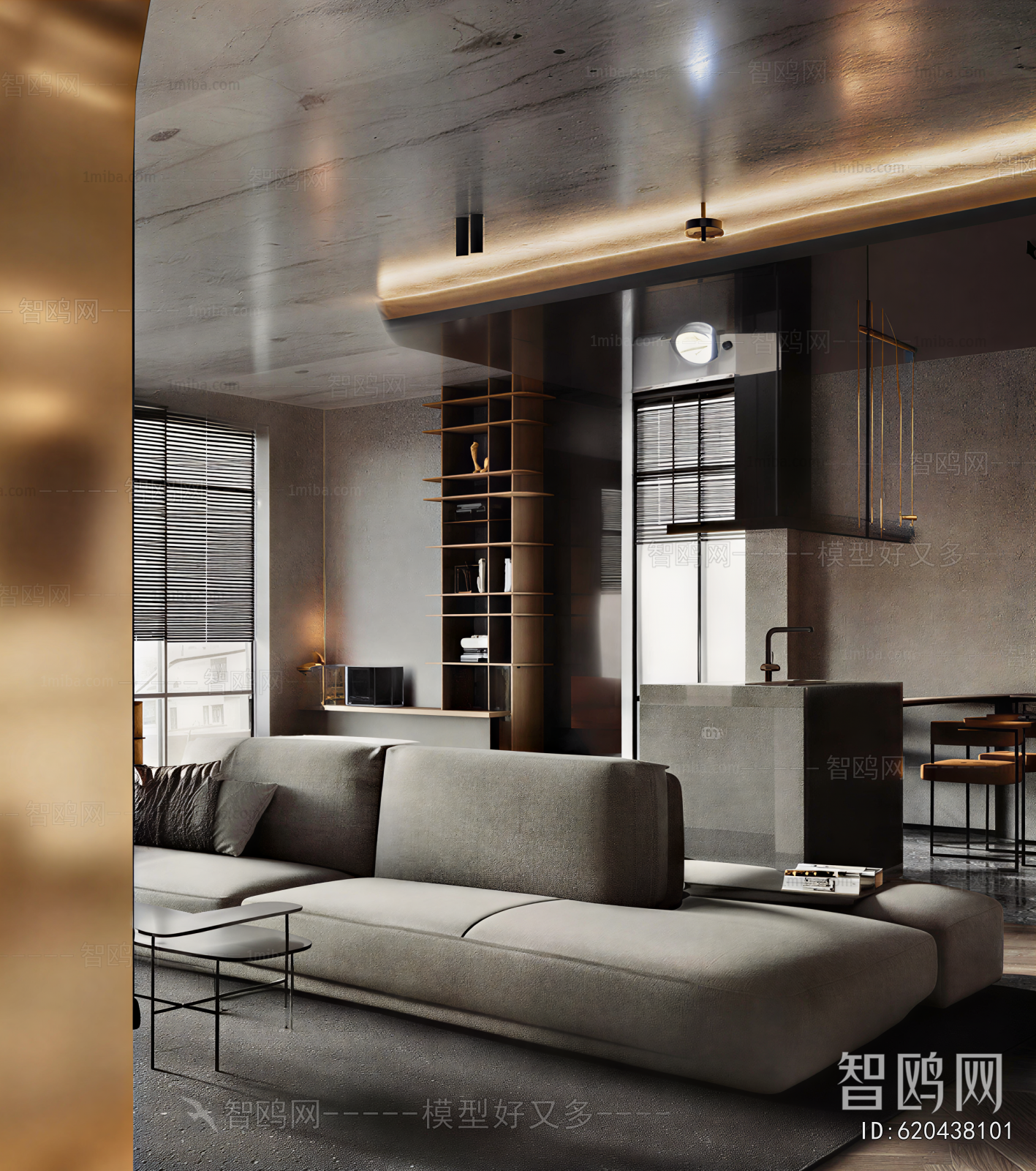 Industrial Style A Living Room