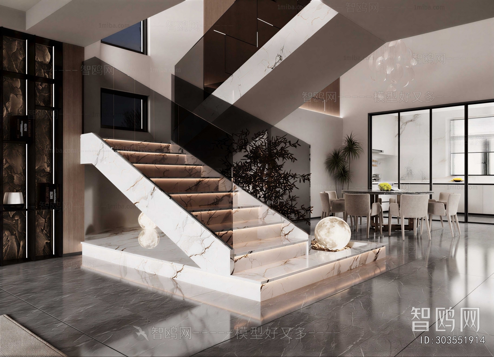 Modern Stairwell