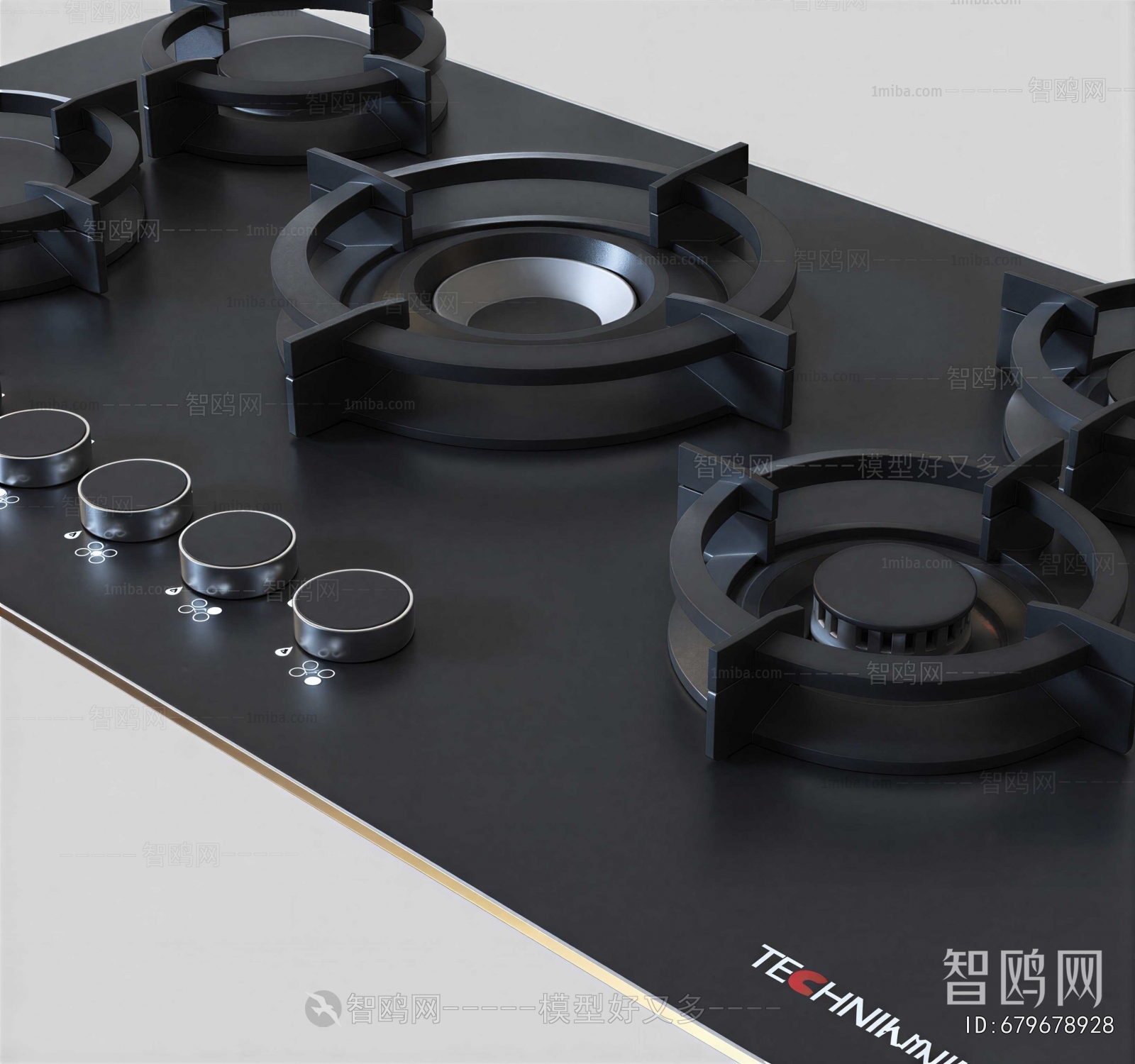 Modern Kitchen Electric Gas Range