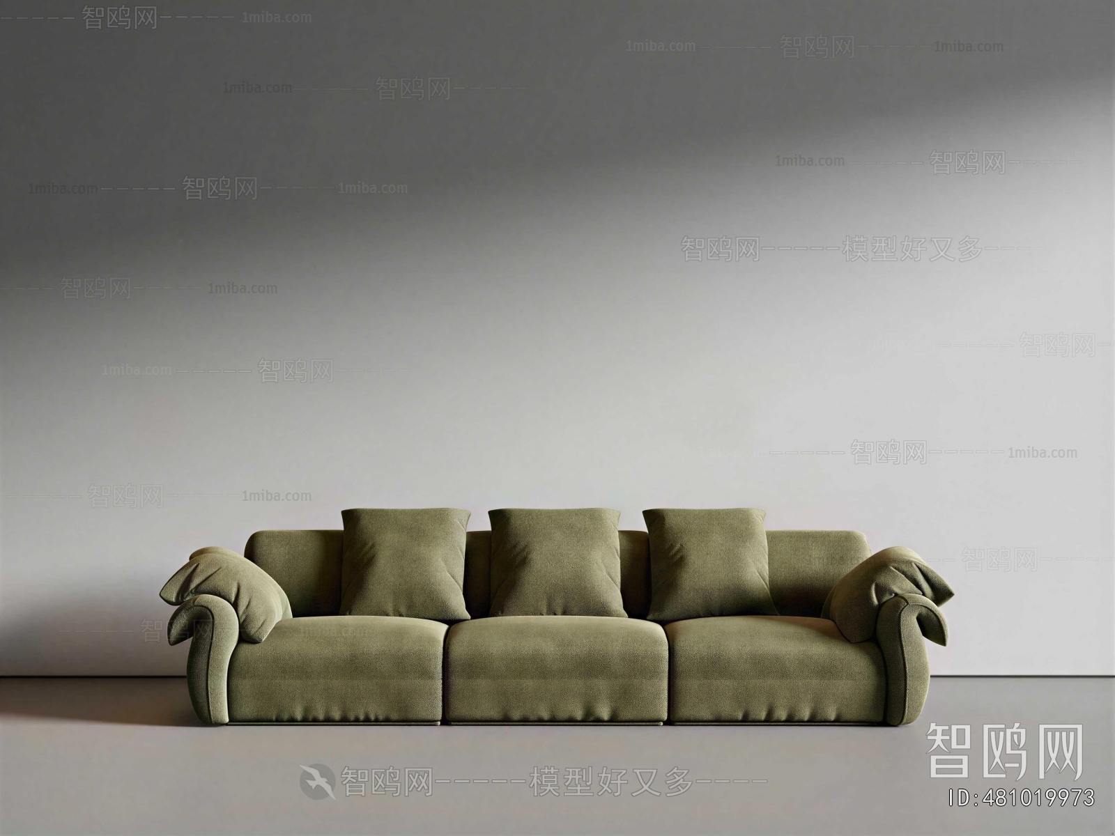 Modern Three-seat Sofa