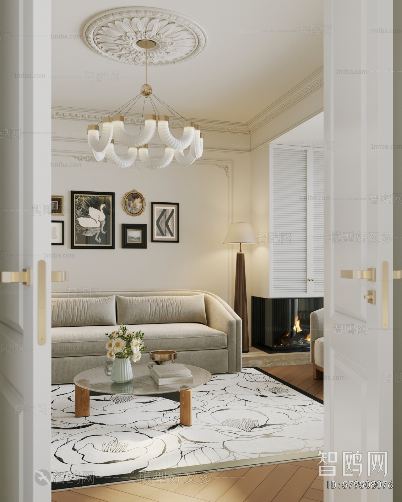 French Style A Living Room