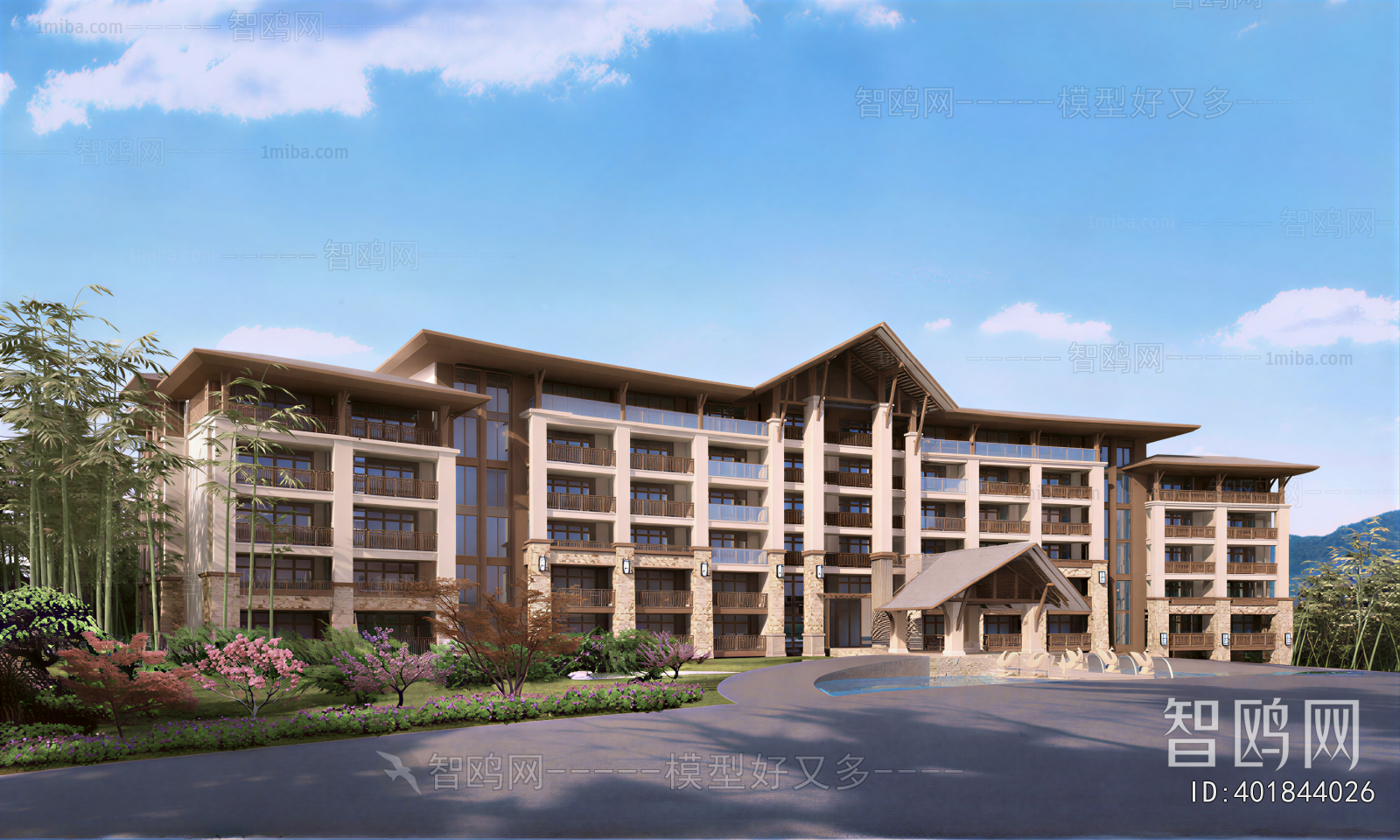 Modern Appearance Of Commercial Building