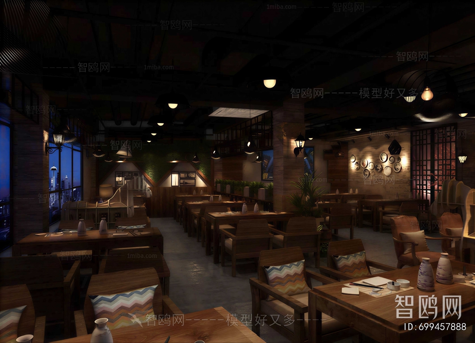 Industrial Style Restaurant