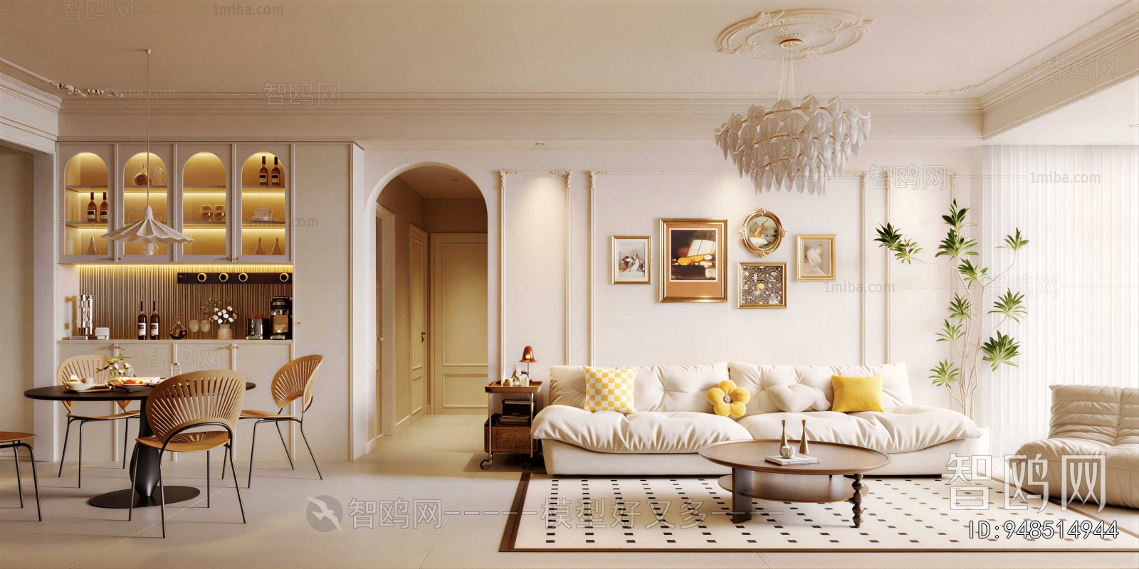 French Style A Living Room