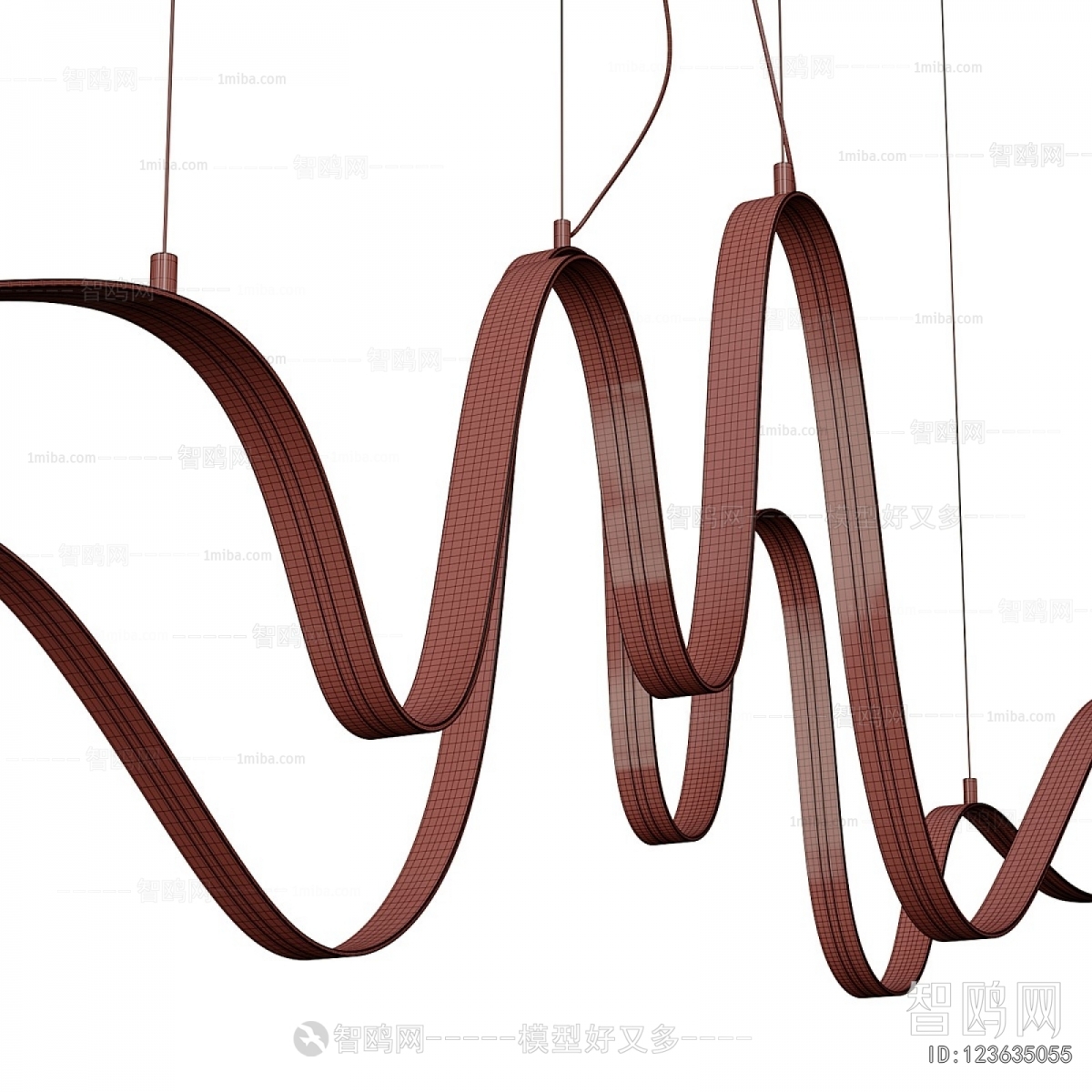 Modern Long Chandelier