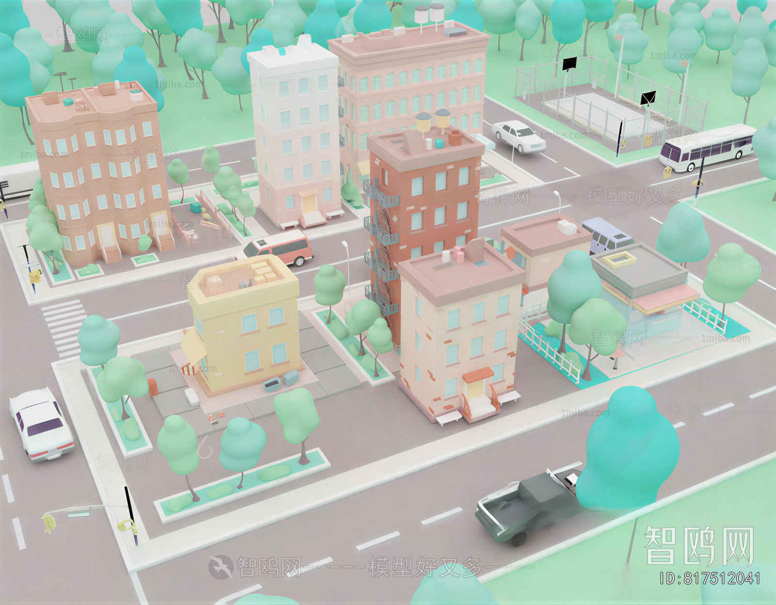 Modern Cartoon House