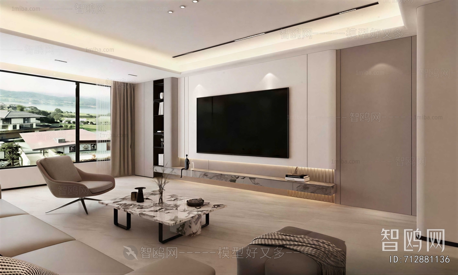 Modern A Living Room
