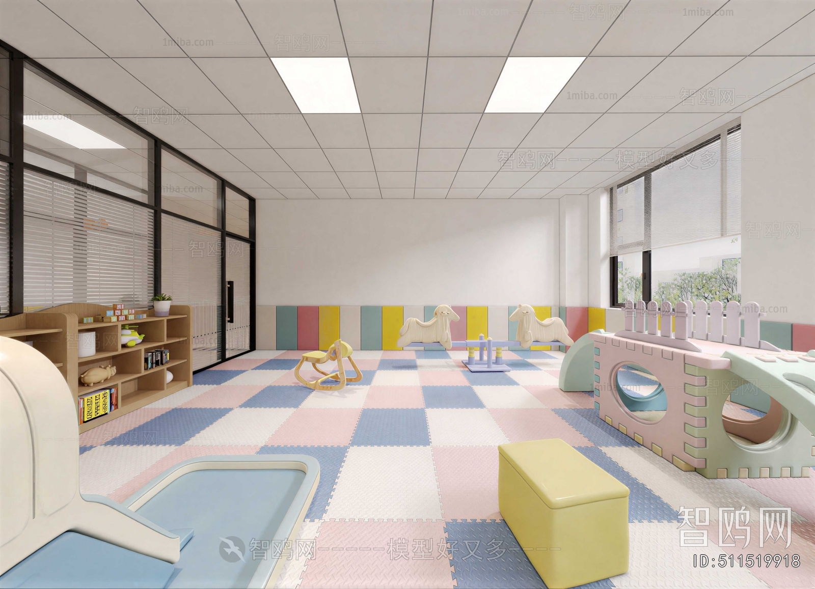 Modern Children's Playroom
