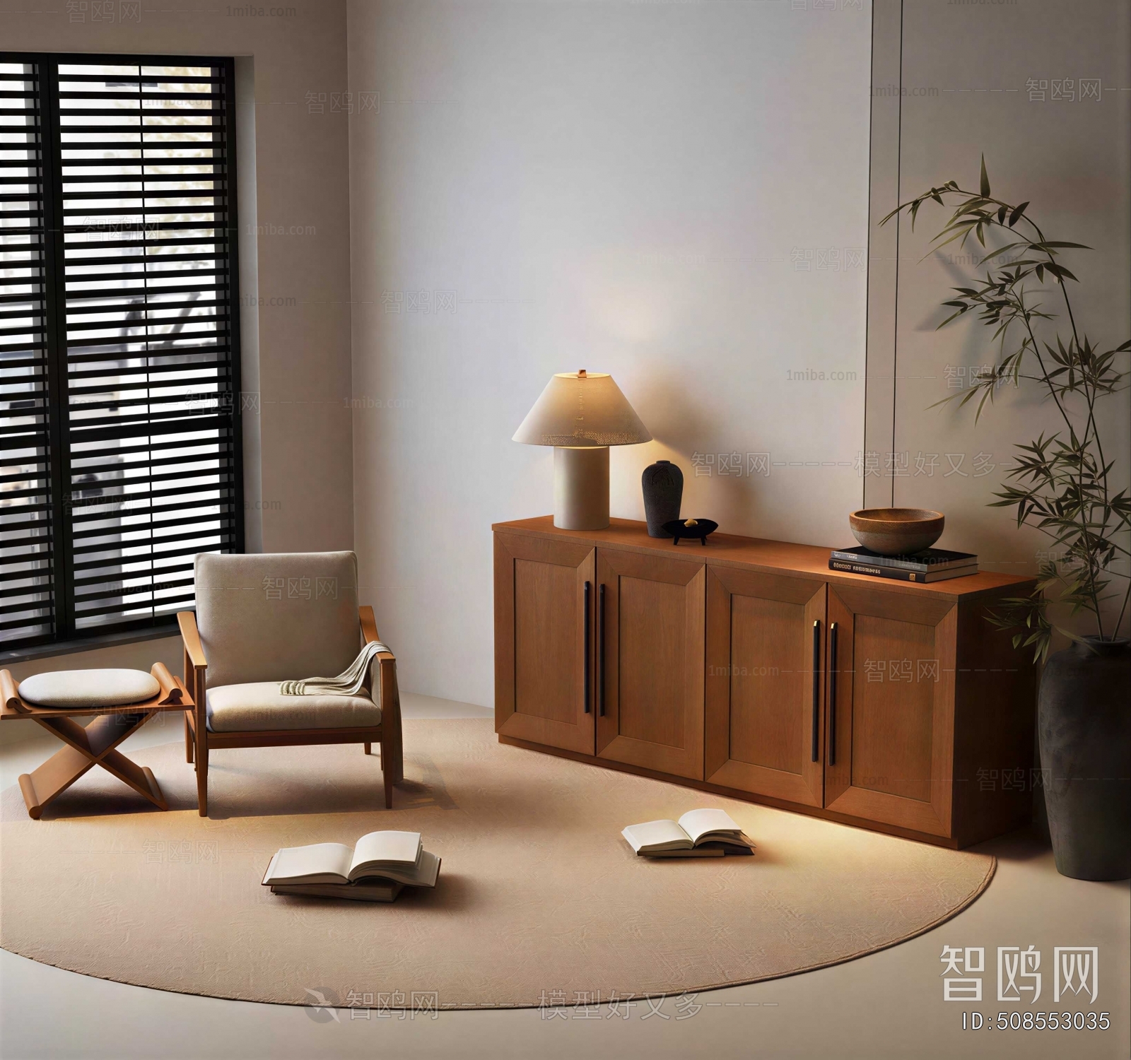 New Chinese Style Entrance Cabinet