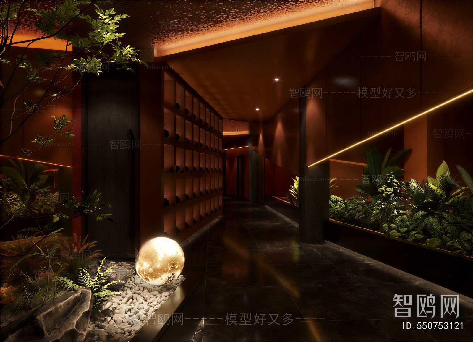 New Chinese Style Corridor