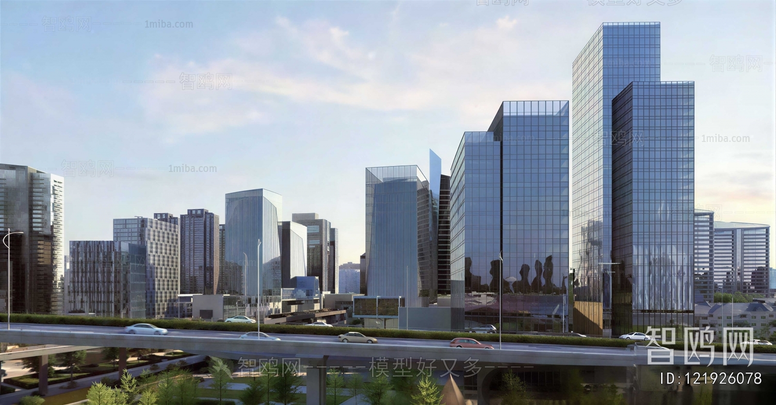 Modern Appearance Of Commercial Building