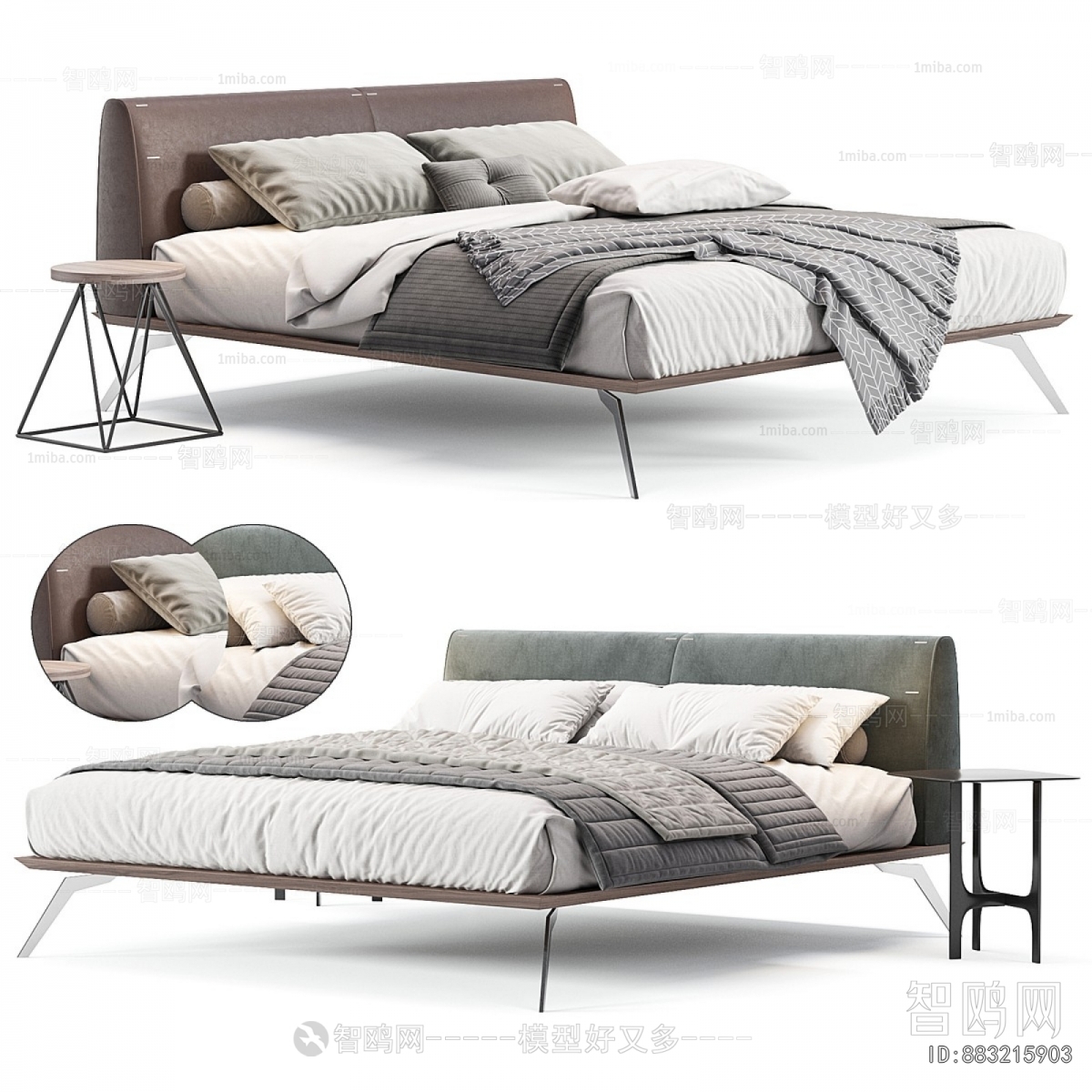 Modern Double Bed
