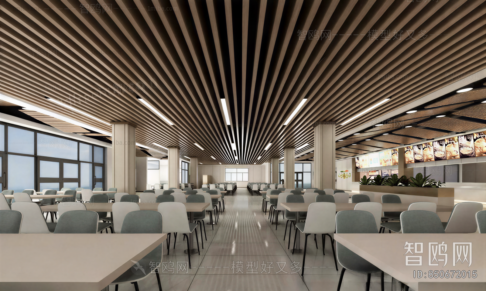 Modern Office Canteen