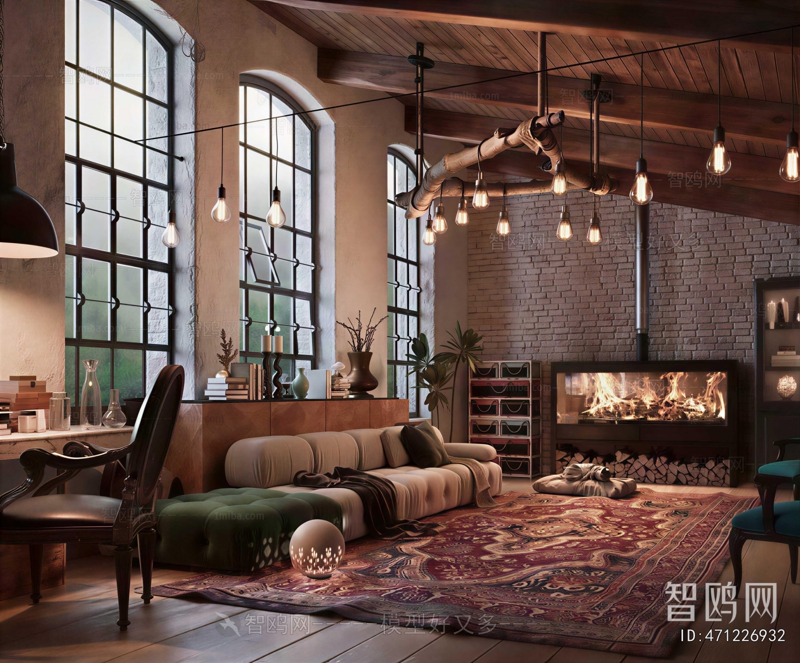 Industrial Style A Living Room