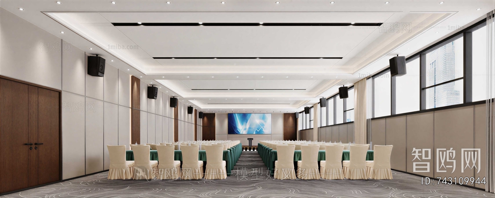 Modern Multi-function Hall