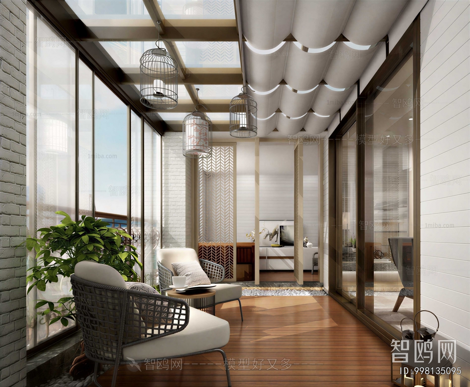 Modern Leisure Balcony