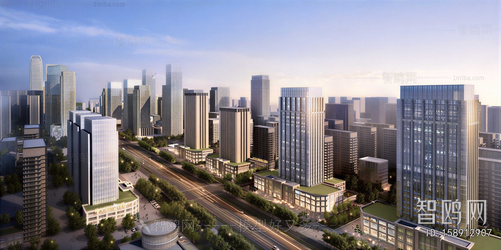 Modern Appearance Of Commercial Building