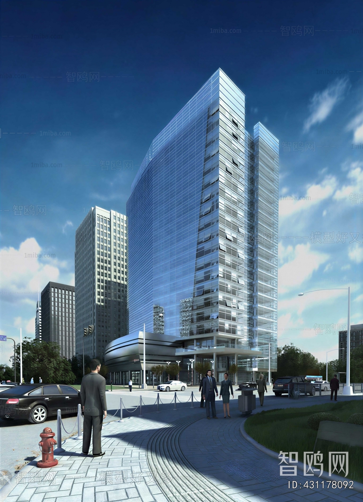 Modern Appearance Of Commercial Building