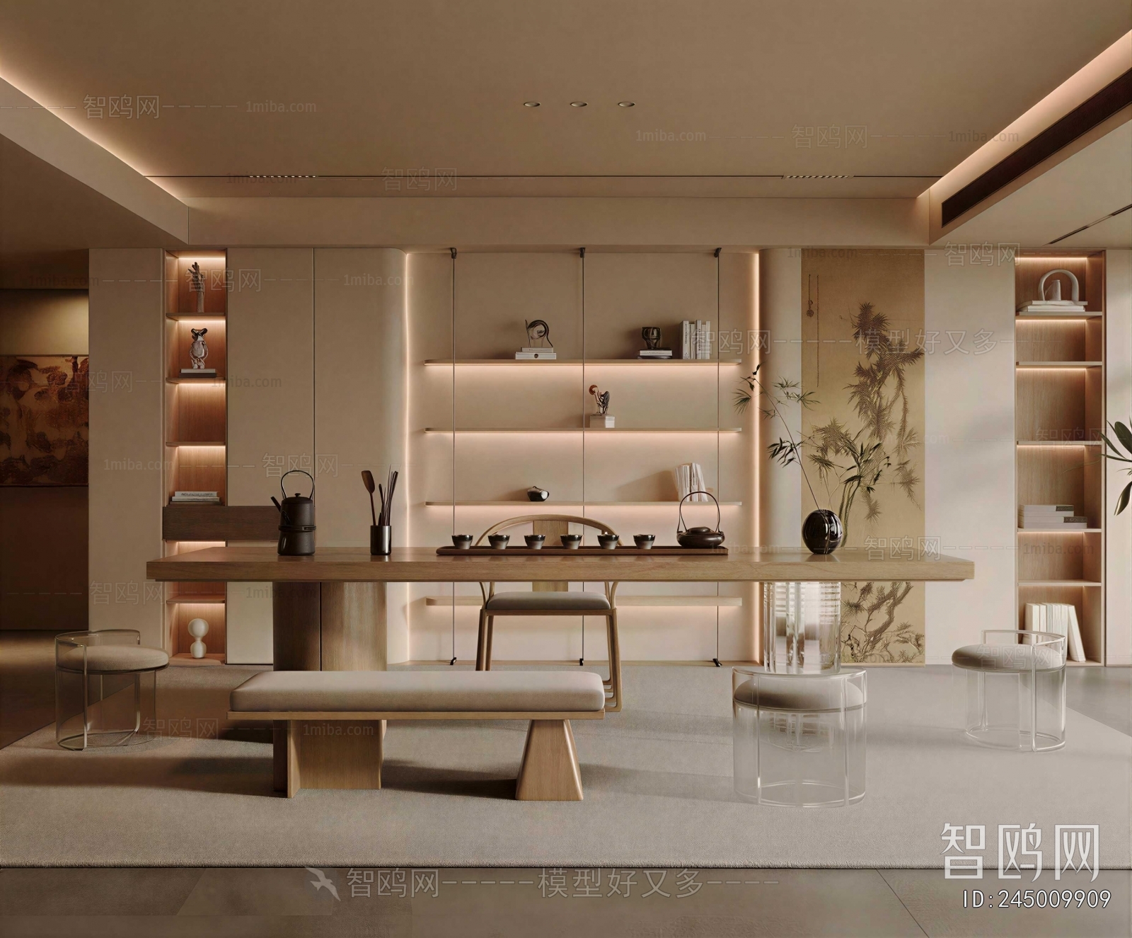 New Chinese Style Tea House