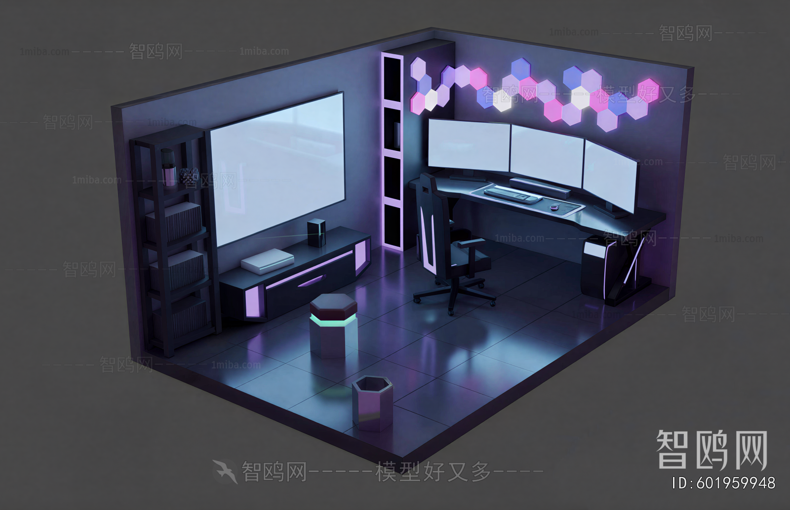 Modern E-sports Room