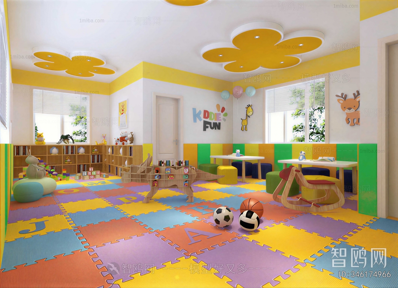 Modern Kindergarten Classrooms