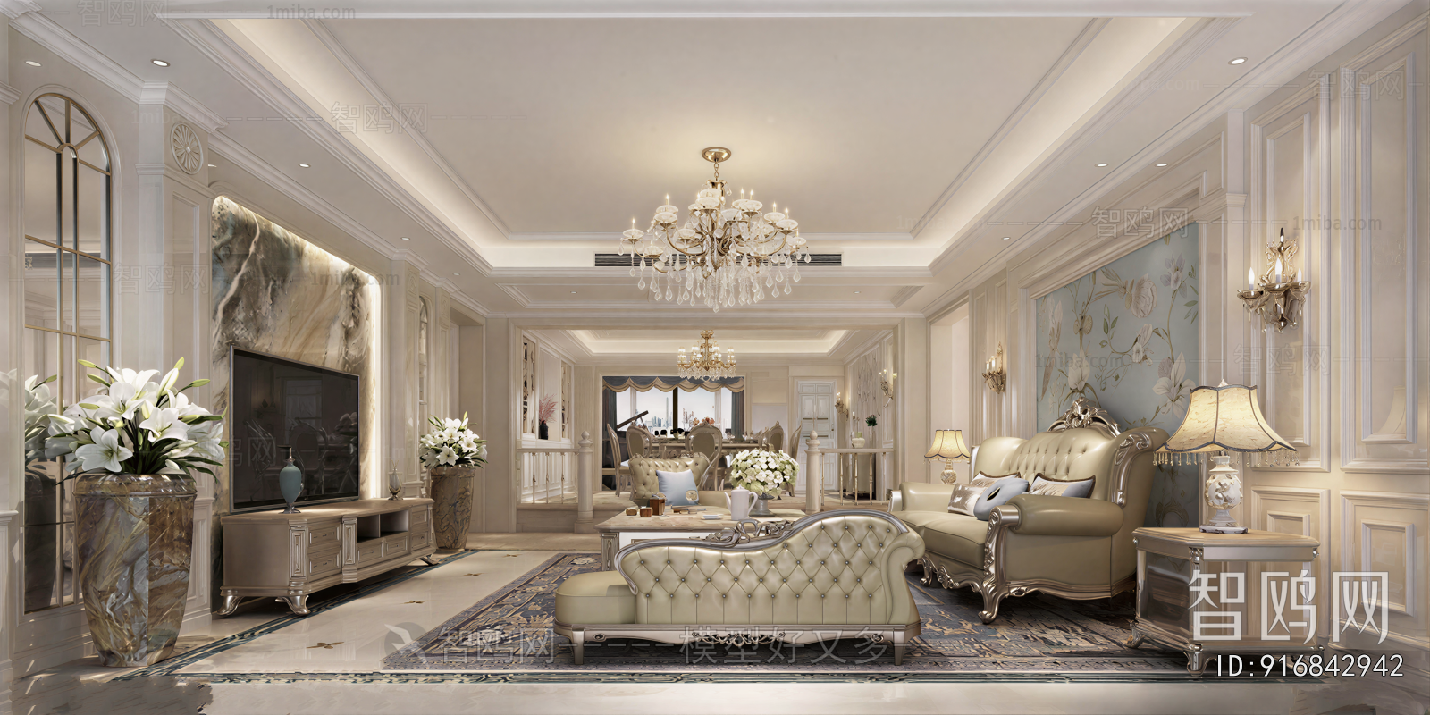 European Style A Living Room