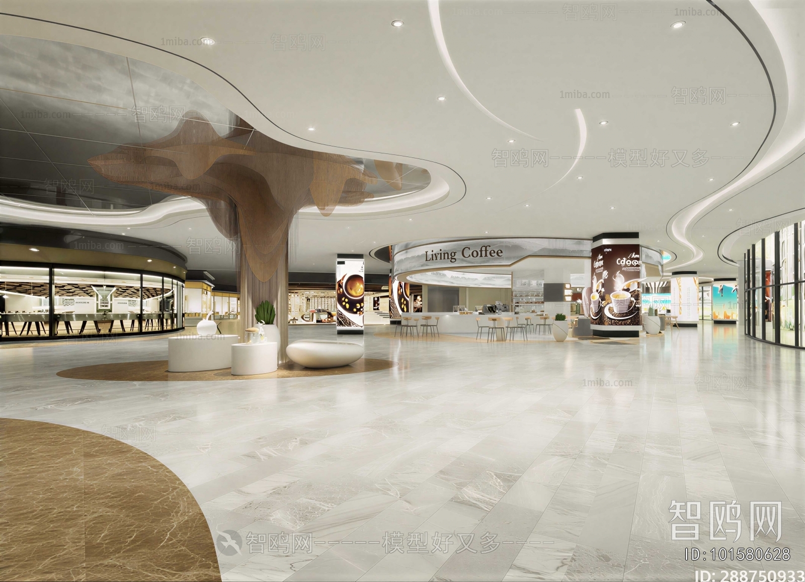 Modern Shopping Mall