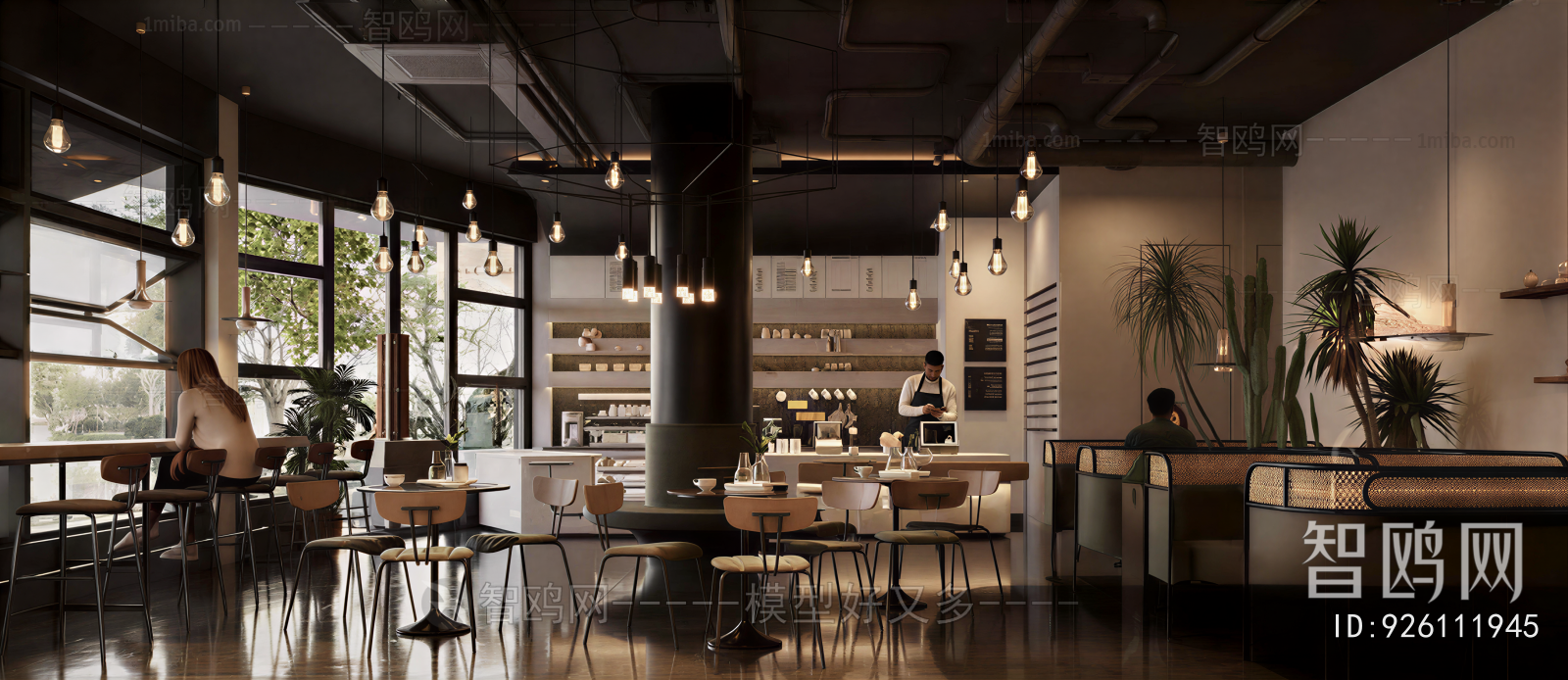 Industrial Style Cafe