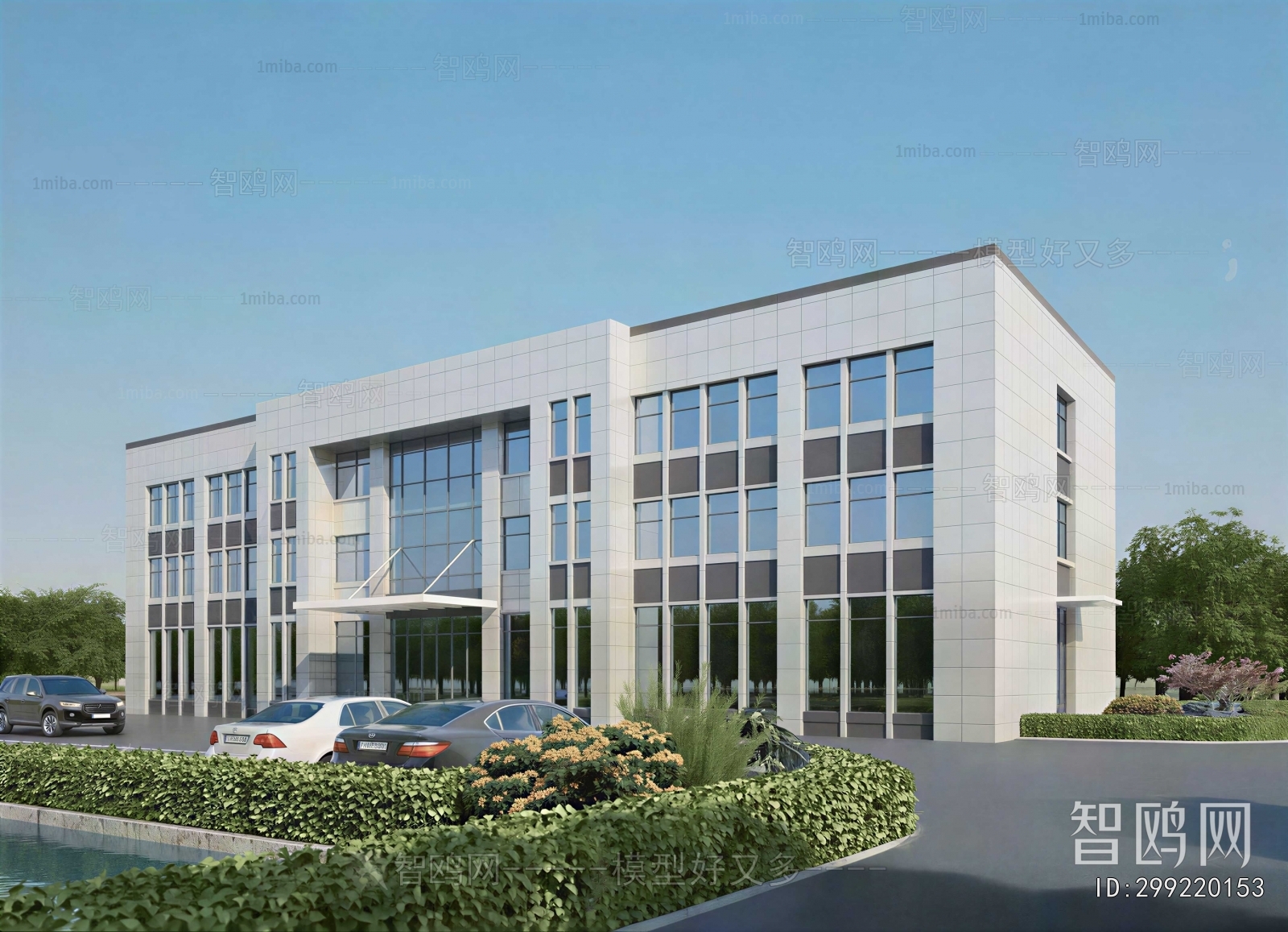 Modern Appearance Of Commercial Building