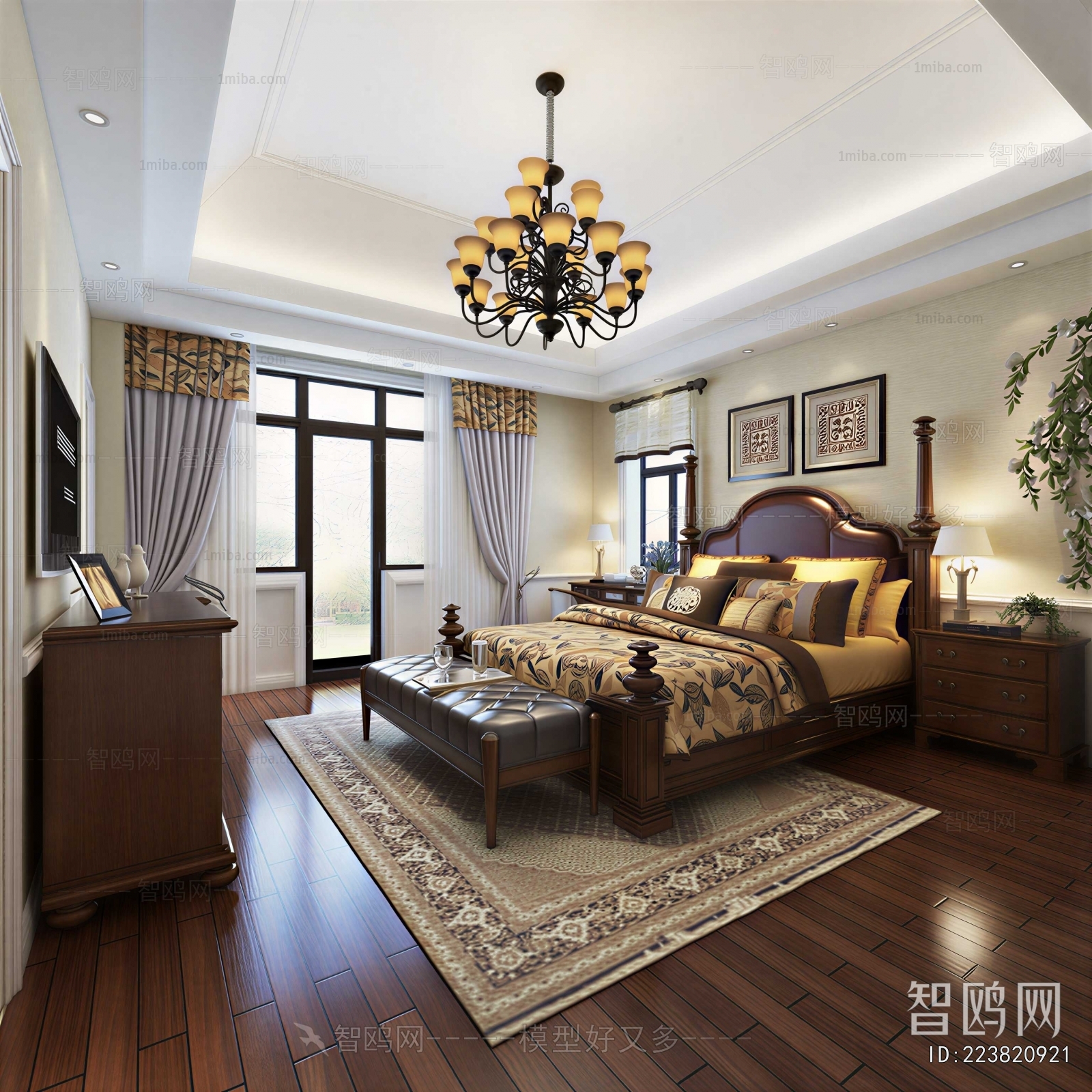 American Style Bedroom