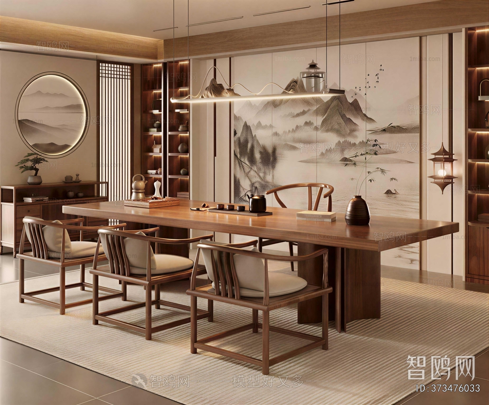 New Chinese Style Tea House