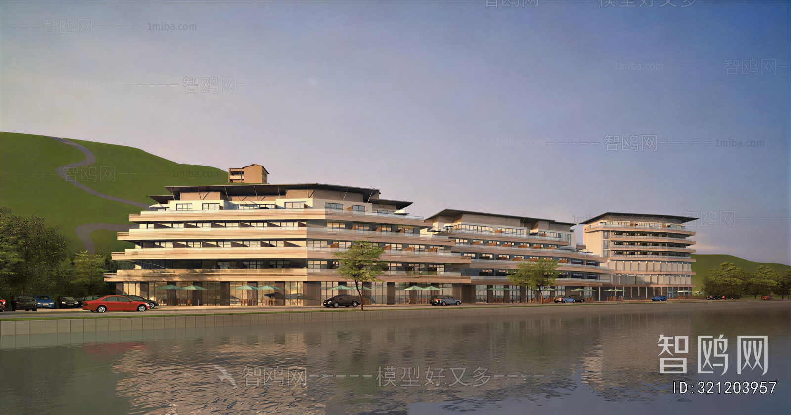 Modern Appearance Of Commercial Building