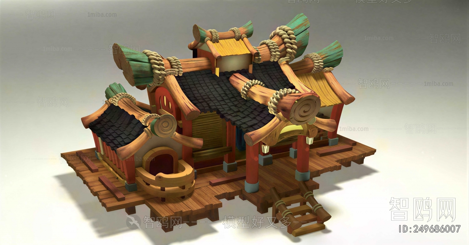 Modern Cartoon House