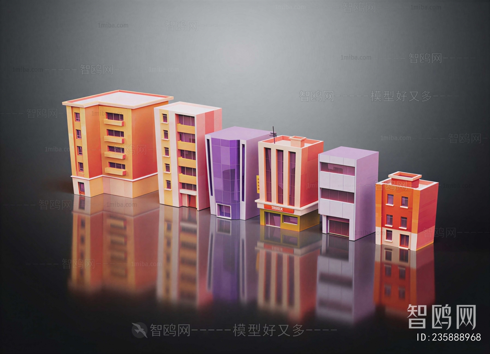 Modern Cartoon House