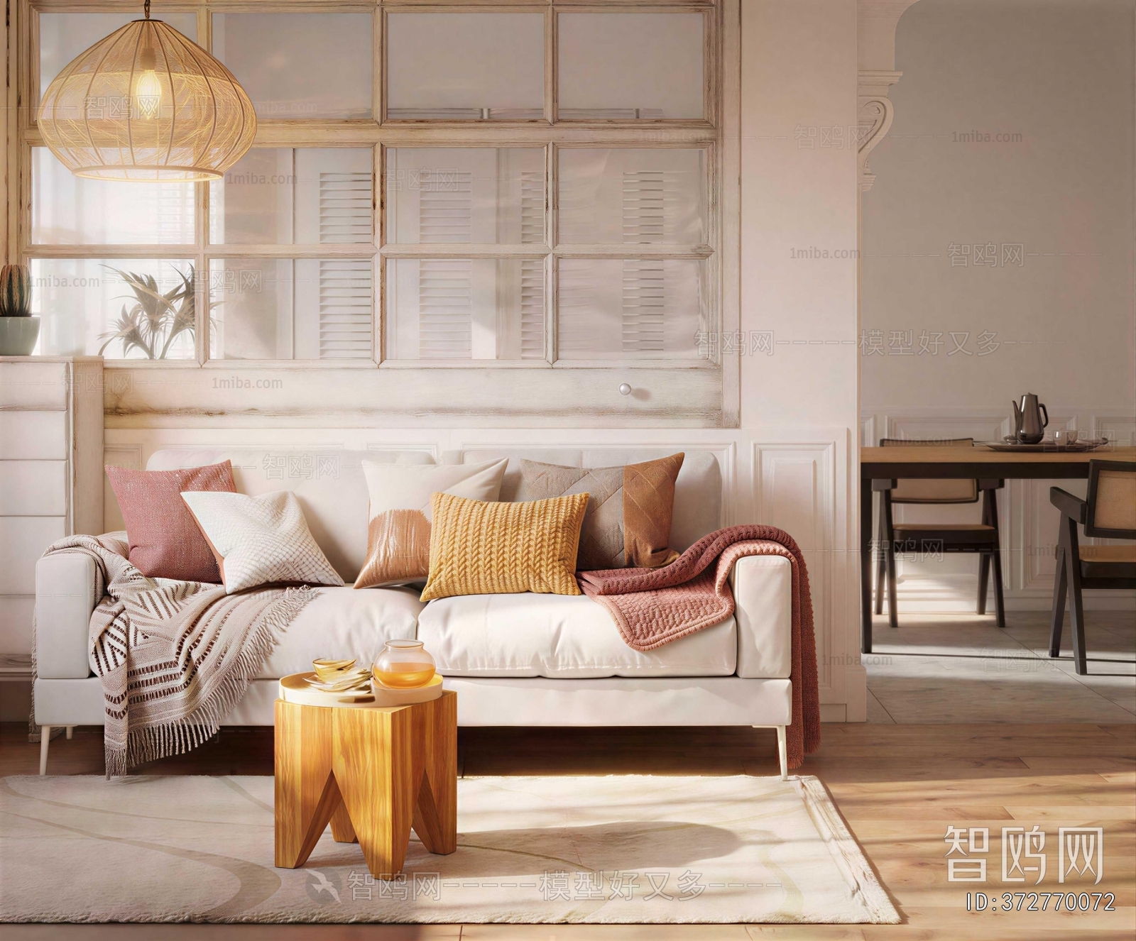 Nordic Style A Sofa For Two