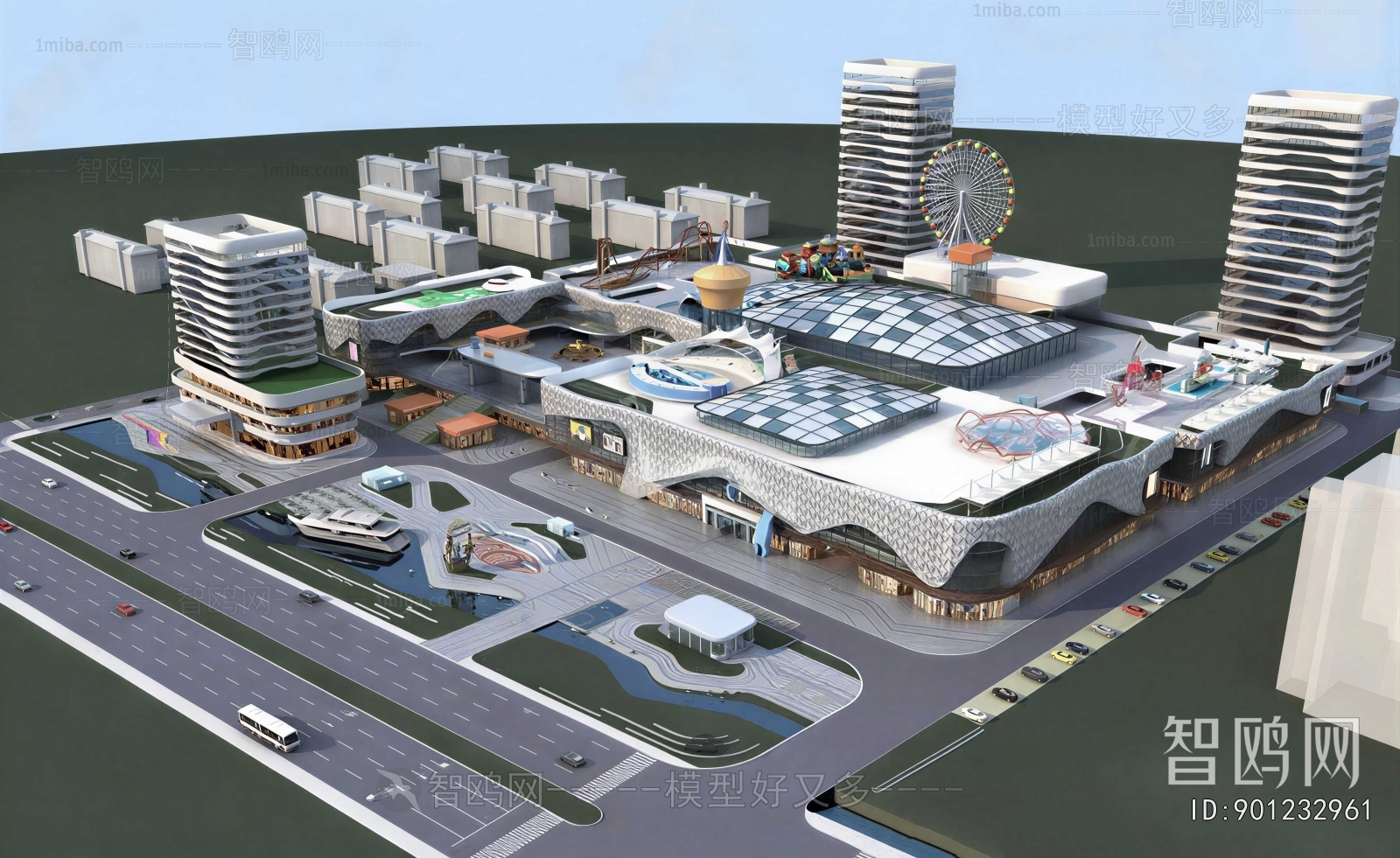 Modern Appearance Of Commercial Building