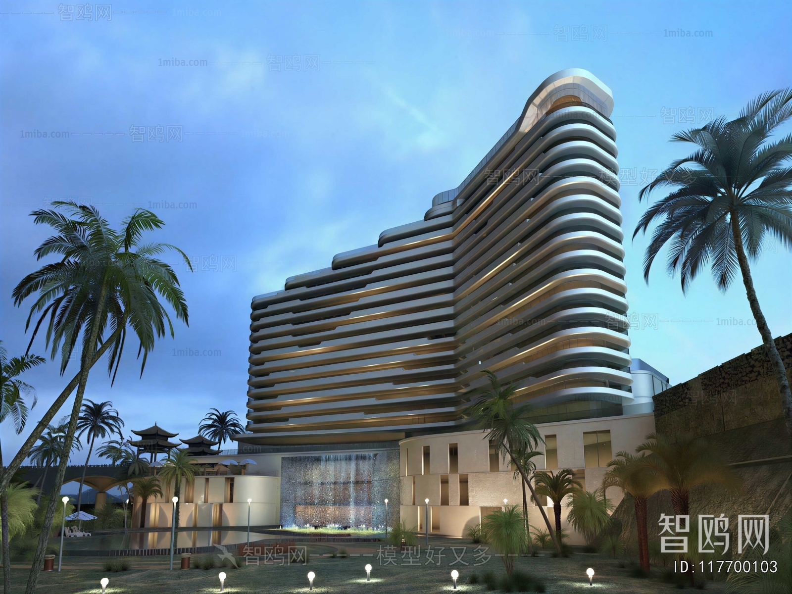 Modern Appearance Of Commercial Building