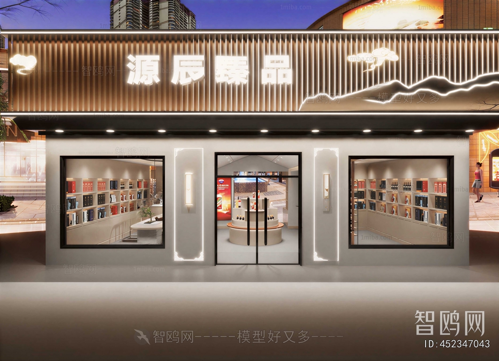 New Chinese Style Facade Element