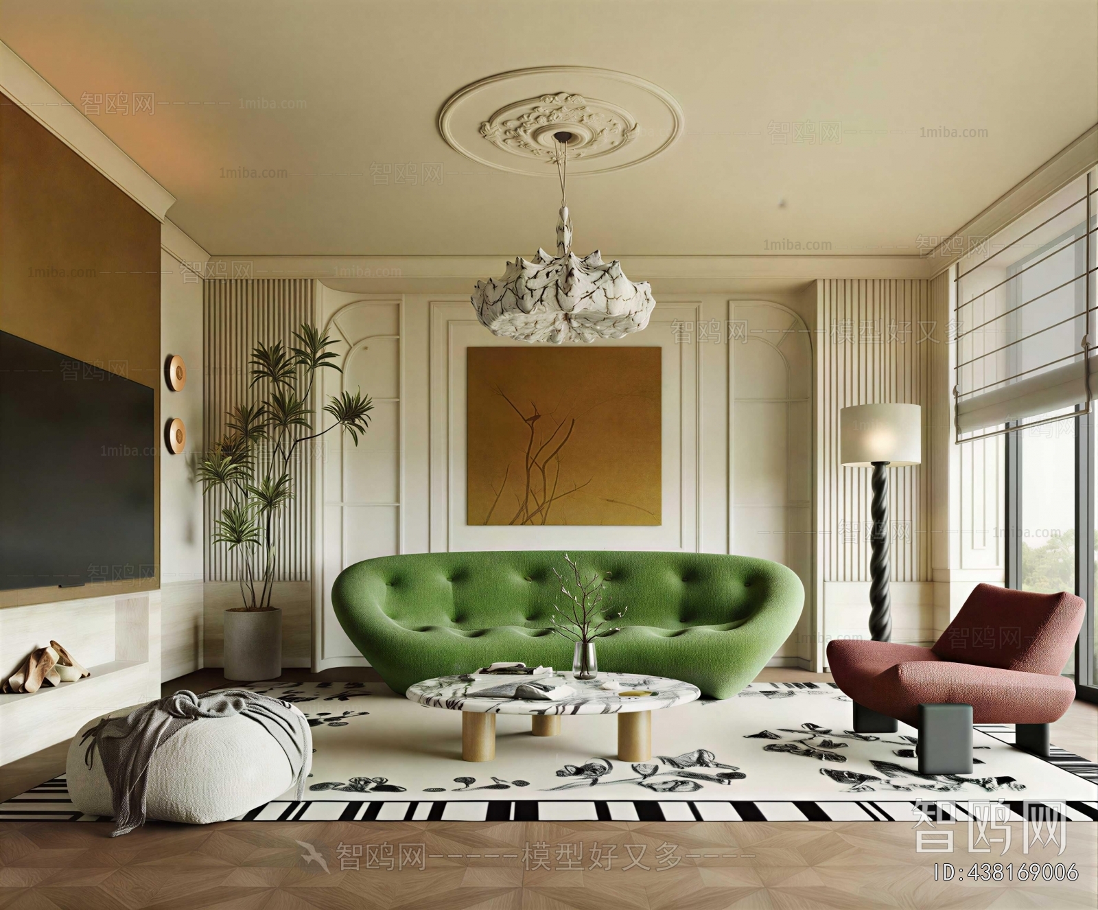 French Style A Living Room